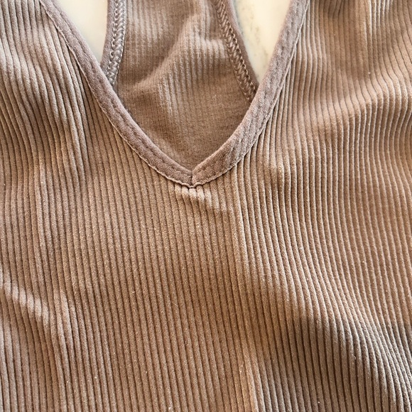 FP Movement by Free People Ribbed Tank - Brown - Picture 2 of 4
